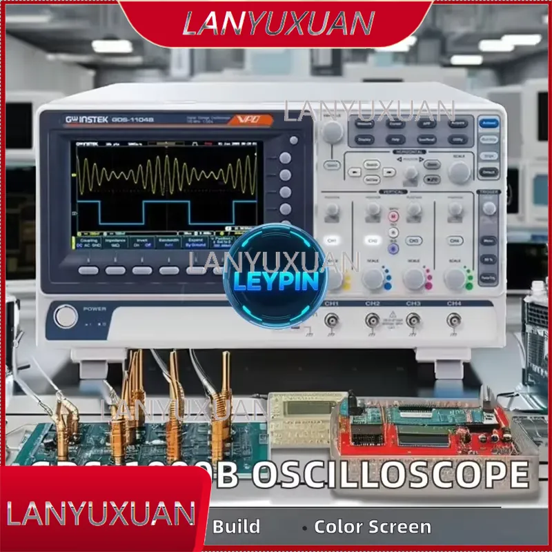 GWinstek GDS-1104B 4 Kanallı 1 - Digital Storage Oscilloscope 4 Channel 100Mhz incelemesi ve fiyatı