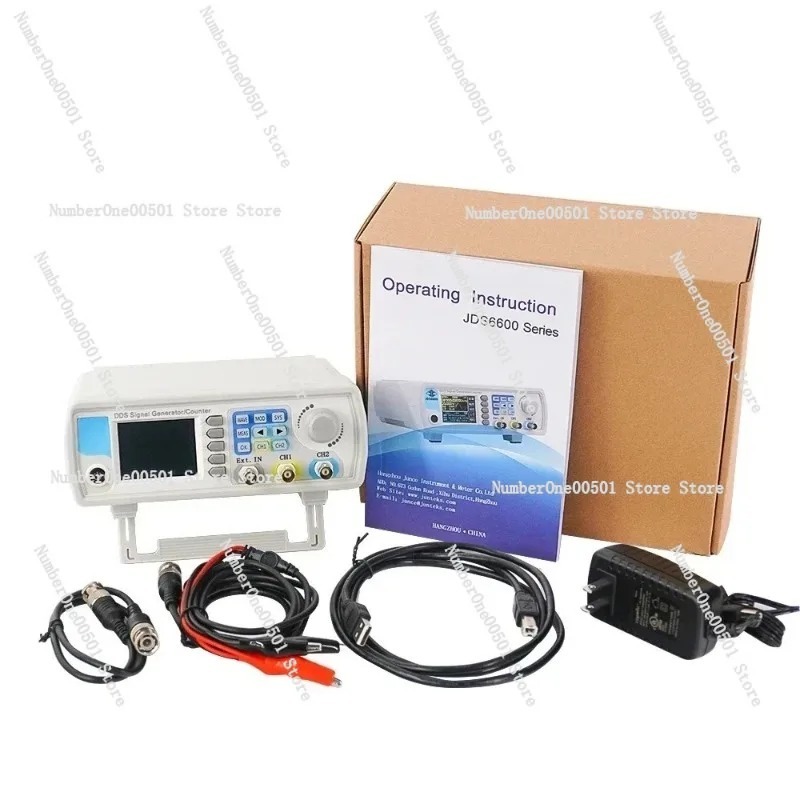JDS6600 15/30/40/50/60MHz DDS  - Dual Channel Arbitrary Waveform Function Generator 60Mhz incelemesi ve fiyatı