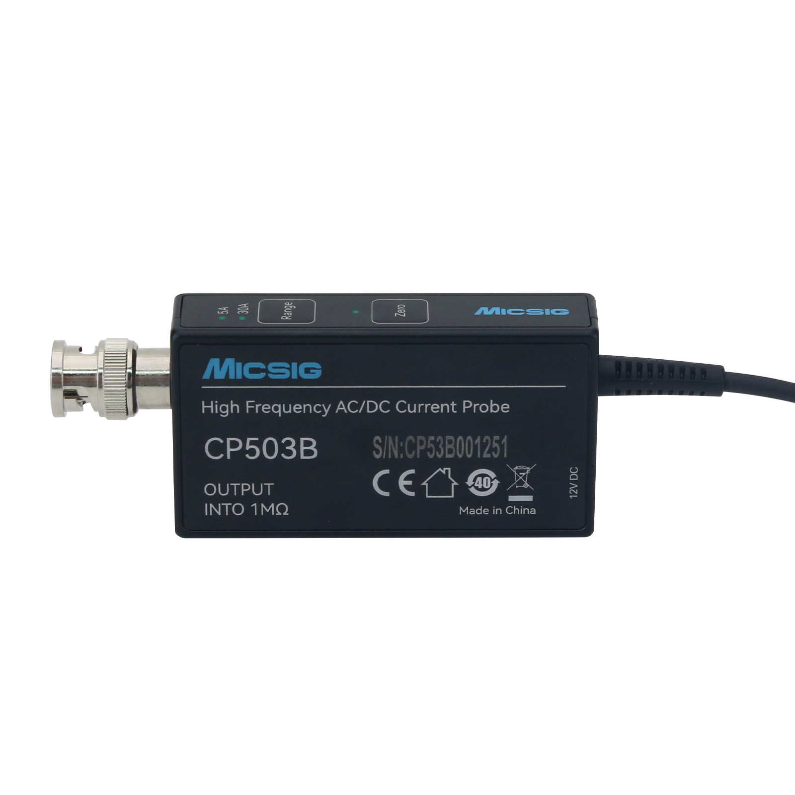 GOOD Micsig CP503B 50MHz 5A/30 - Current Probe Ac Dc 50Mhz Oscilloscope incelemesi ve fiyatı