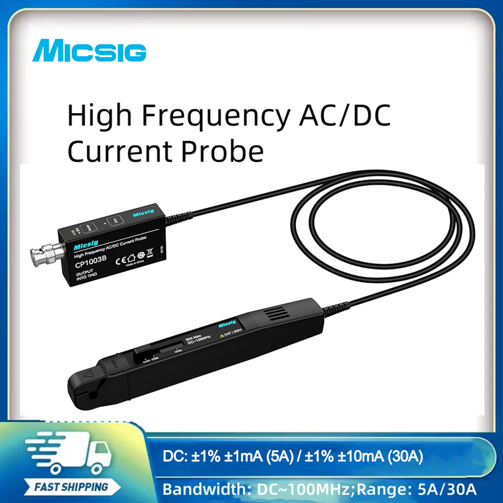 Micsig Yüksek Frekanslı AC/DC  - Current Probe Ac Dc 50Mhz Oscilloscope incelemesi ve fiyatı