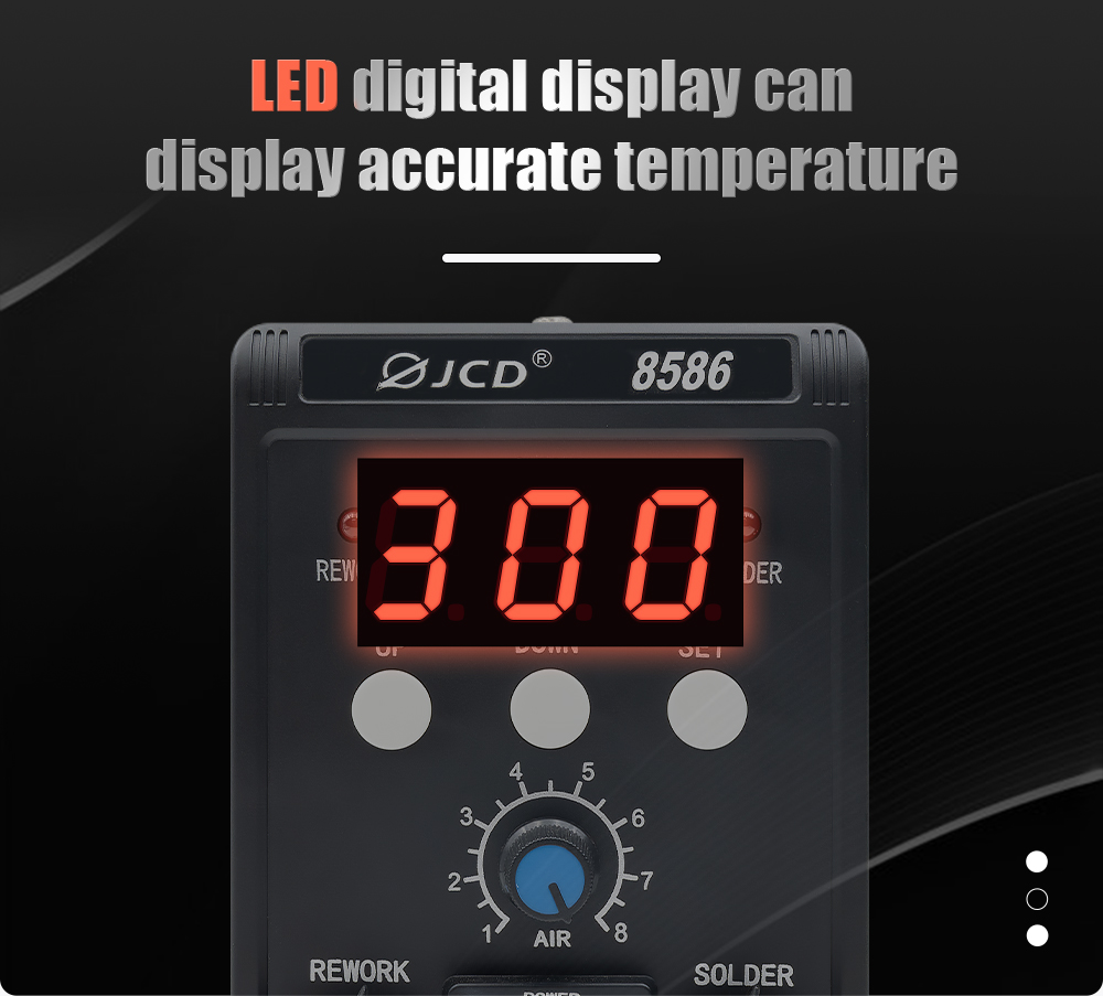 JCD 2'si 1 Arada Lehimleme İst - Smd Rework Station Hot Air Soldering 2 In 1 incelemesi ve fiyatı