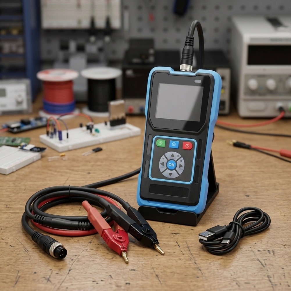 BT02 Dört Telli Pil İç Direnç  - Battery Internal Resistance Tester Four Wire incelemesi ve fiyatı